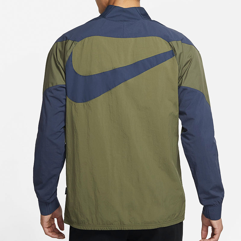 Nike FC Jacket 'Navy Green' CW5500-222
