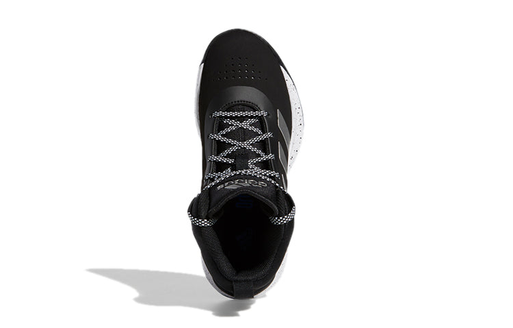 (GS) adidas Cross Em Up 5 Shoes - Black FW8537