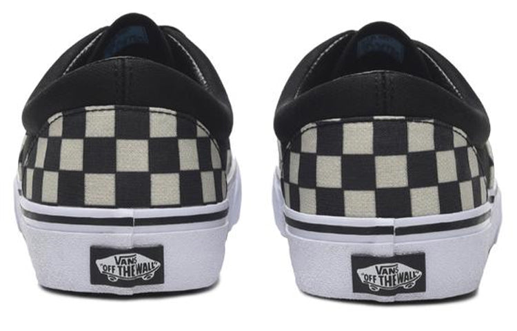 Vans Authentic Black White Grid Japanese Version Black And White 587211-0004