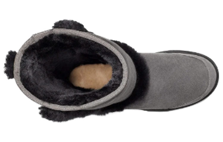 (WMNS) UGG Sunburst Tall Black Gray 5218-GRB