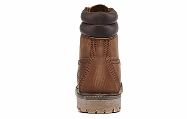 (WMNS) Timberland Waterville 6 Inch Double Collar Waterproof boots ' Brown Nubuck'' 8305R
