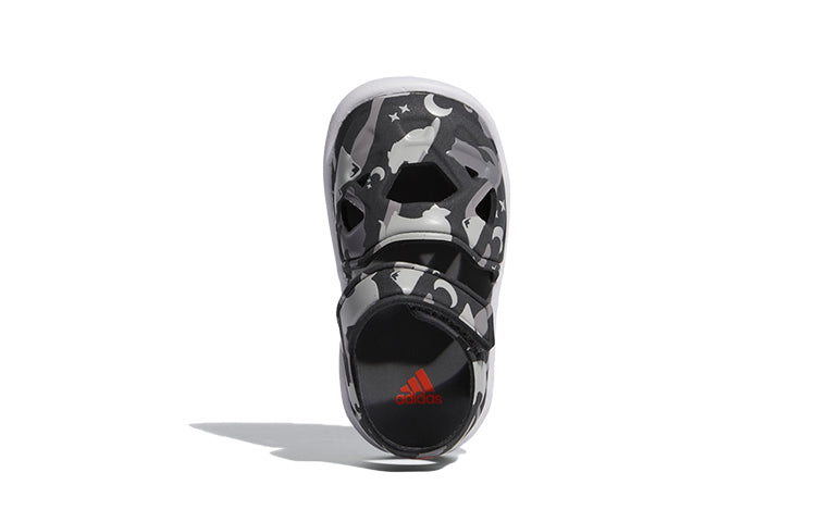 (TD) adidas Fortaswim 2 I Camouflage Sandals 'Black Grey White' G54087