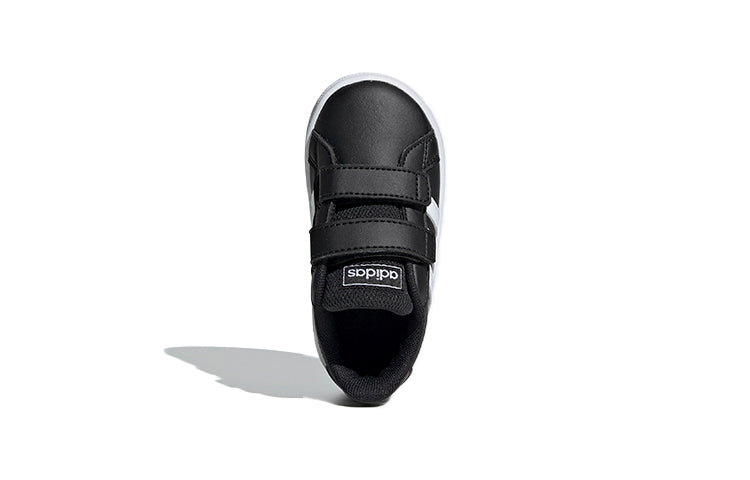 (TD) adidas Grand Court 'Black White' EF0117