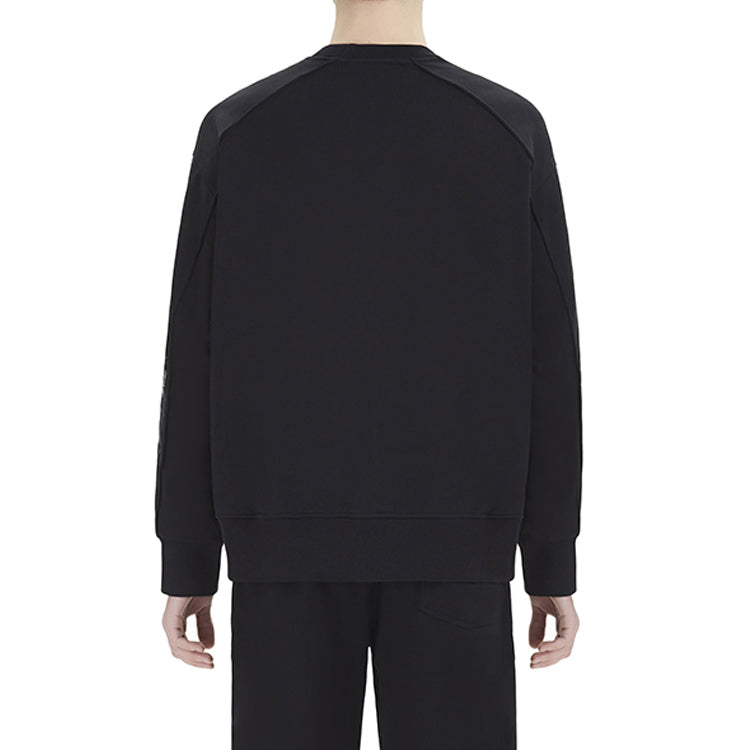 Men's Y-3 Arm Skeleton Pattern Loose Casual Black DZ4565
