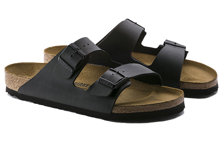 Birkenstock Arizona Version Black Brown Unisex Slippers 51791