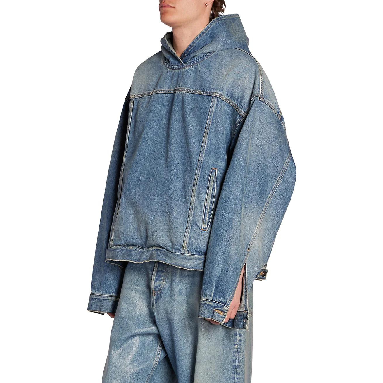Balenciaga Pull-Over Jacket 'Blue' 719313TNW014268