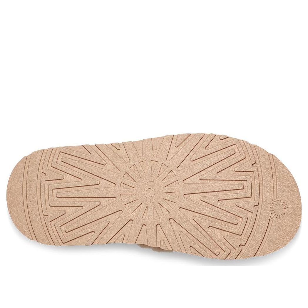 (WMNS) UGG Disco Cross slides 'Driftwood' 1121550-DRI
