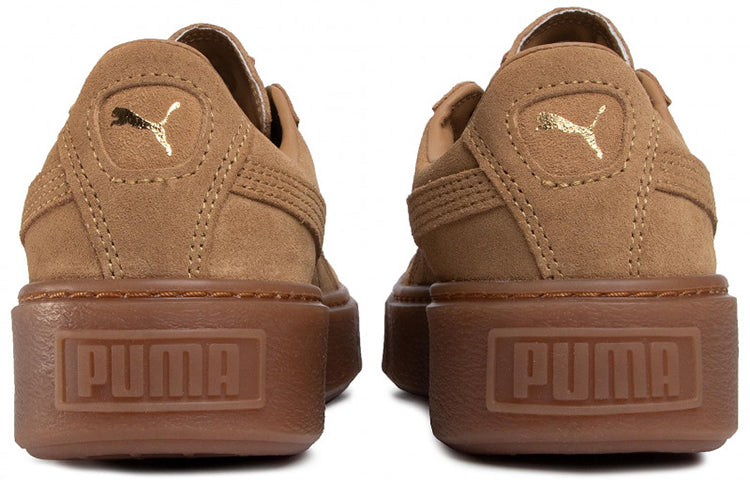 (WMNS) PUMA Suede Skate shoes 'Brown' 365698-09