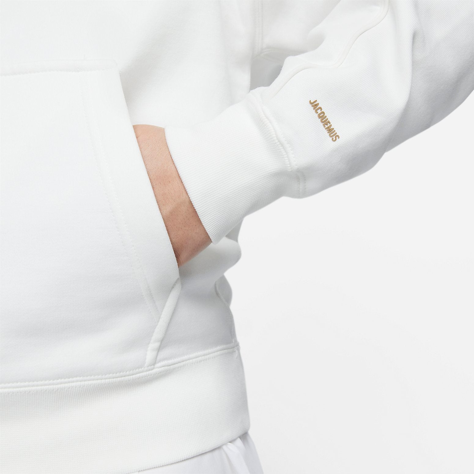 Nike x Jacquemus Fleece Hoodie Asia Sizing 'Sail' DR2066-133