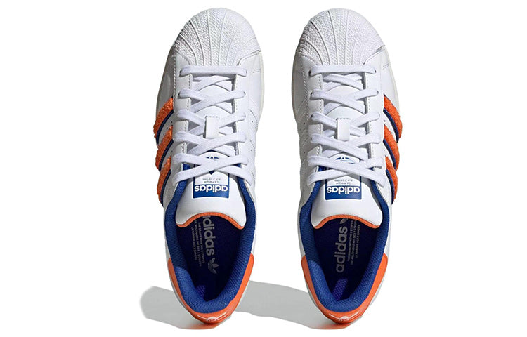 adidas Originals Superstar 'White Orange Royal Chenille' IF7610