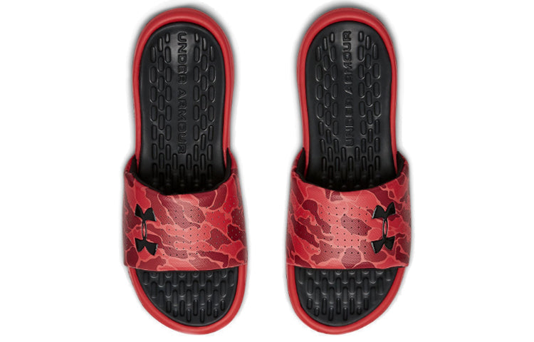 Under Armour Playmaker Diverge Slides Sandals Red 3022714-600