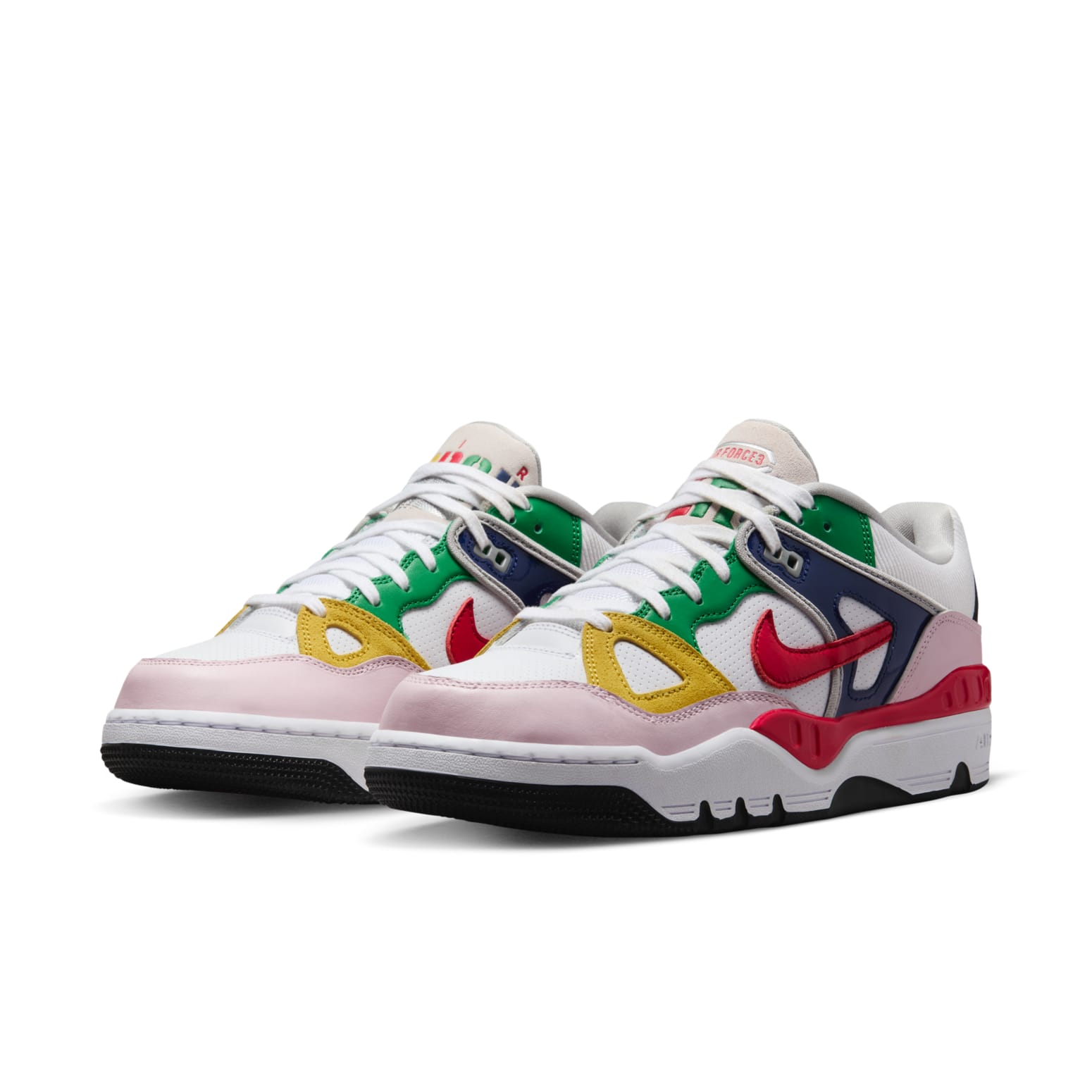 Nike x NIGO Air Force 3 Low 'White Multi-color' FQ7012-100