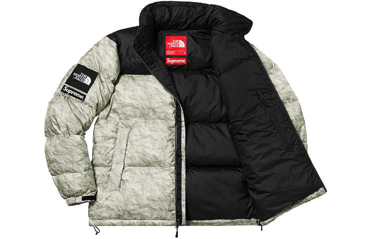Supreme FW19 week 18 x The North Face Paper Print Nuptse Jacket SUP-FW19-10964