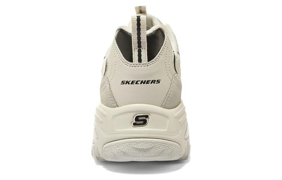 Skechers D'lites 1.0 Marathon Running Shoes 'Beige Black' 894289-NTBK