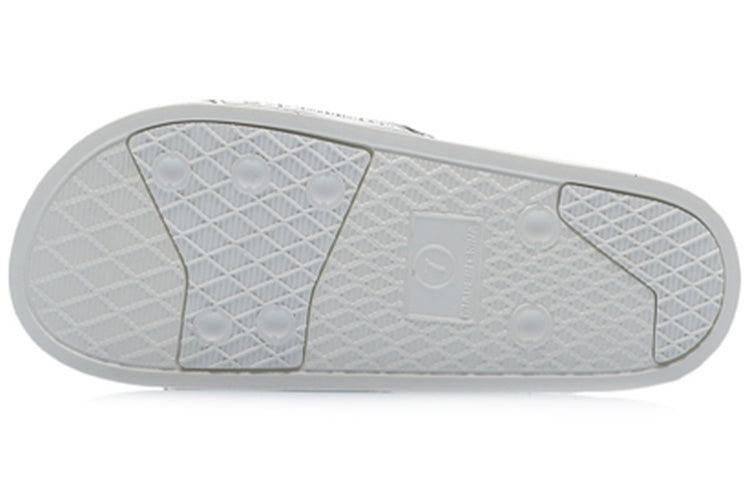 (WMNS) Li-Ning Other Sports slippers 'Black White' AGAP012-8