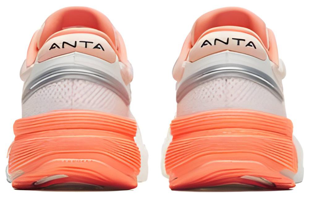 (WMNS) ANTA C100 Low 'White Orange Silver' 122245586-1