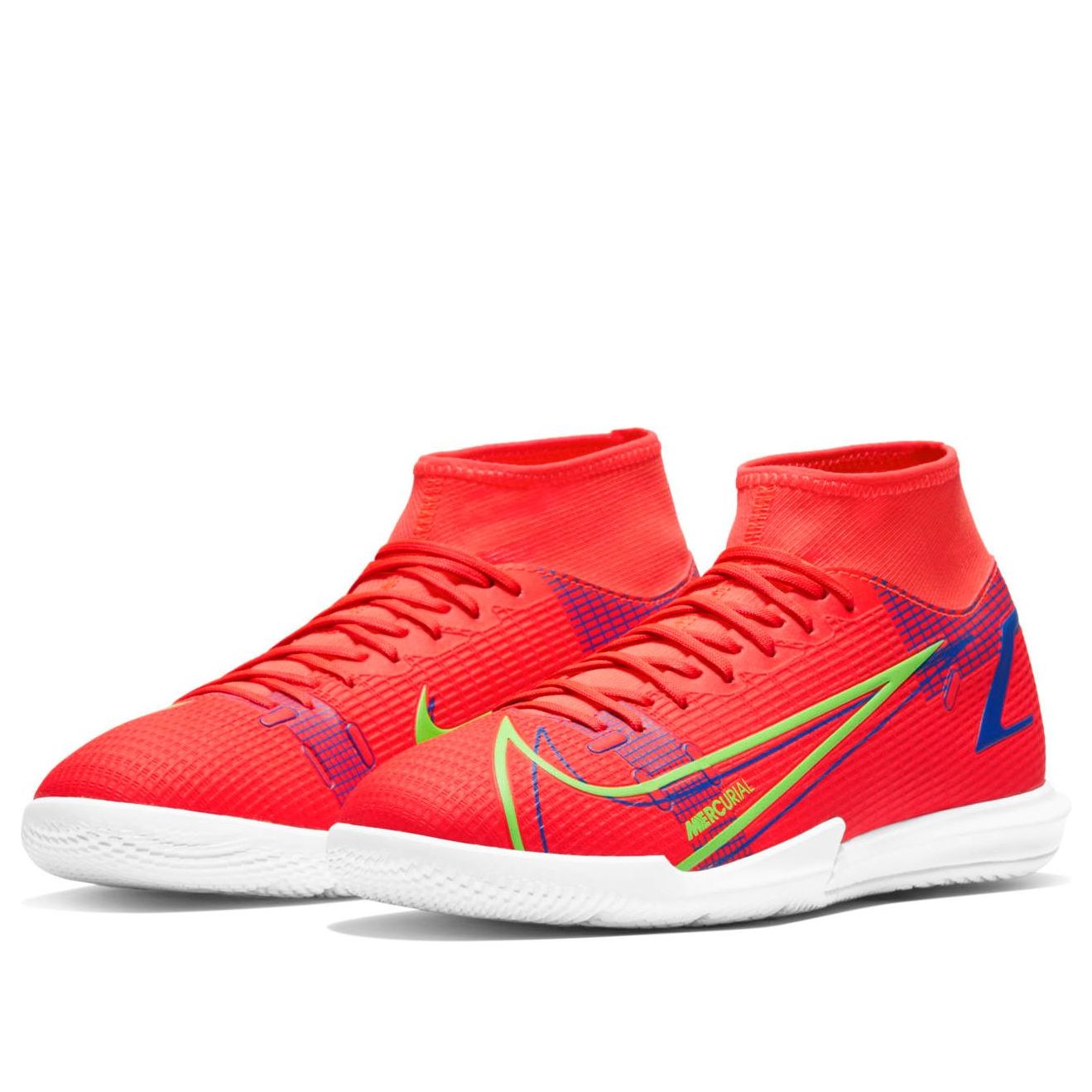 Nike Mercurial Superfly 8 Academy IC 'Bright Crimson Indigo Burst' CV0847-600