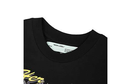 (WMNS) Off-White Black T-Shirt OF2D2T002