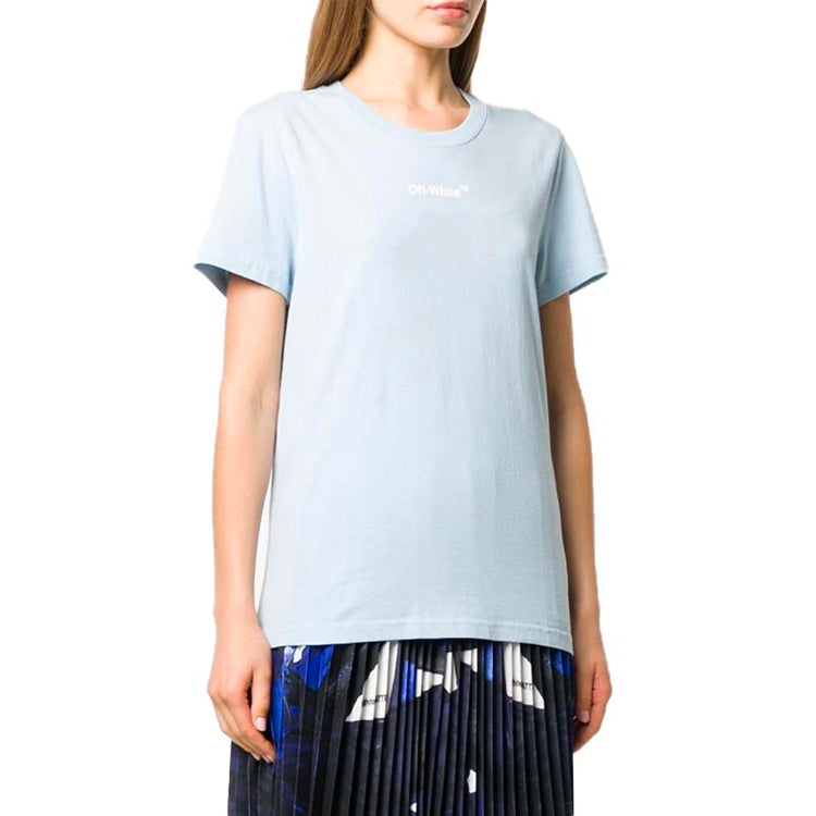 (WMNS) Off-White Arrows Sketch Printed Short Sleeve OWAA049R20B070433301
