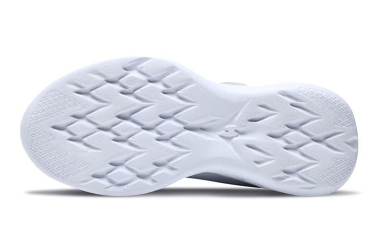 (GS) Skechers Go Run 600 Hook&Loop Snow White 82226L-WHT