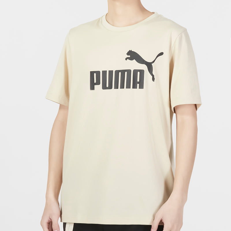 PUMA Essential Small Logo Shirt 'Beige' 847715-85