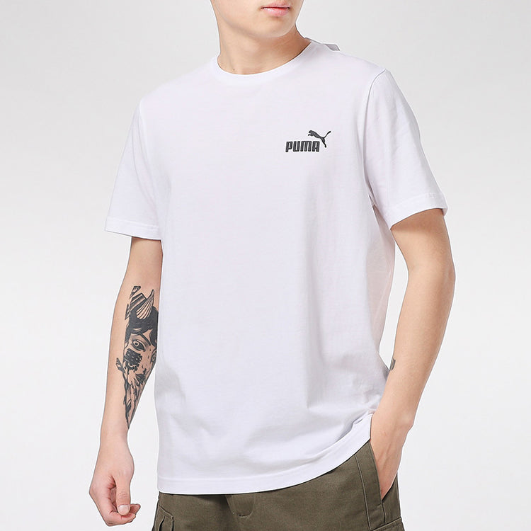 PUMA Leisure Short Sleeve Shirt 'White' 845925-02