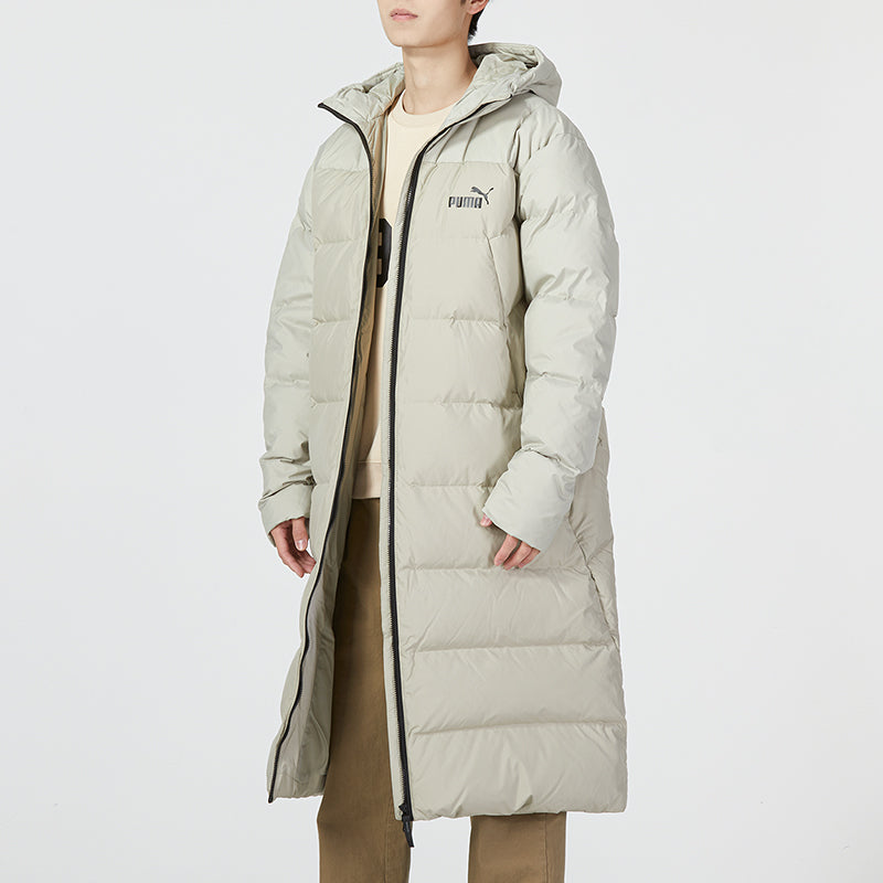 PUMA Hooded Down Coat Jacket 'White' 672435-68