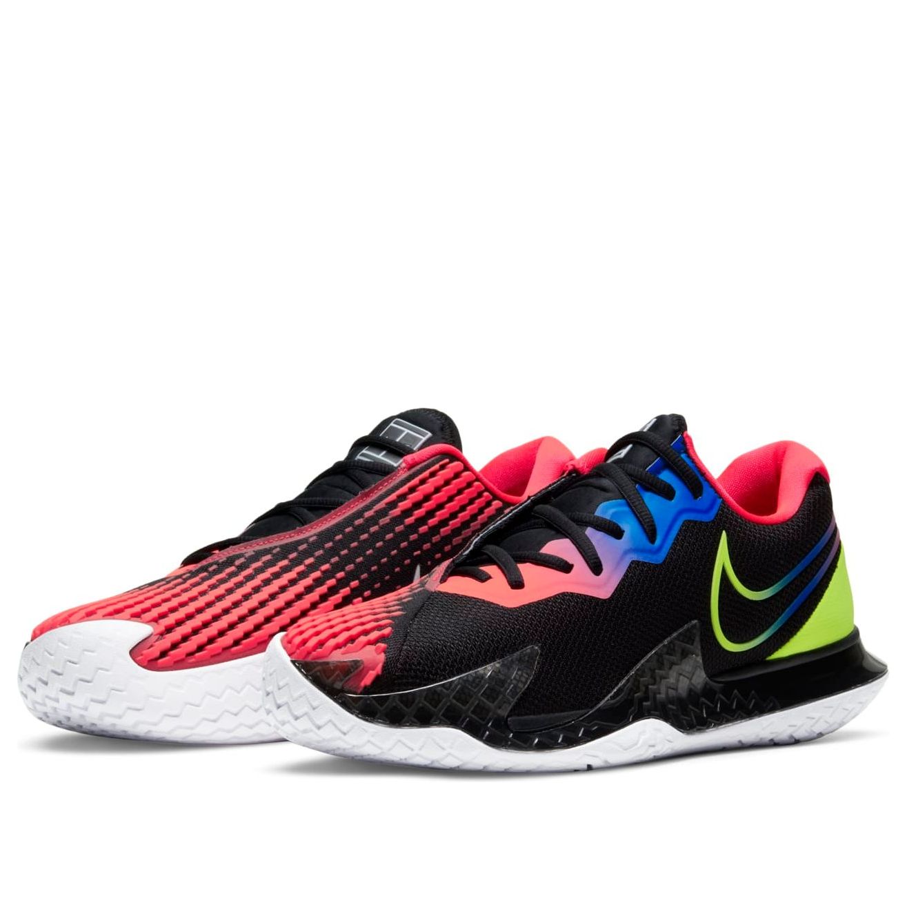 Nike Court Air Zoom Vapor Cage 4 'Black Red Blue' CD0424-007