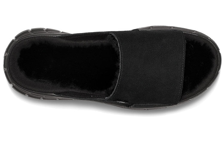 (WMNS) UGG Westsider Slide Soft Sole Cozy Flat Heel Sports Slippers Black 1118135-BLKS