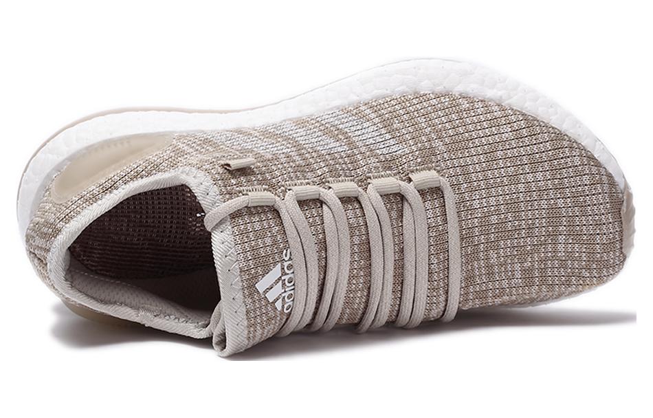 adidas Pure Boost Cream-Coloured White Shoes 'Light  White' S82099