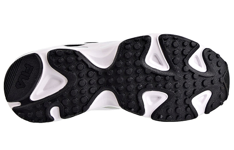 FILA Ray Tracer Low Top Clunky Shoes Black/White 1RM00586_102