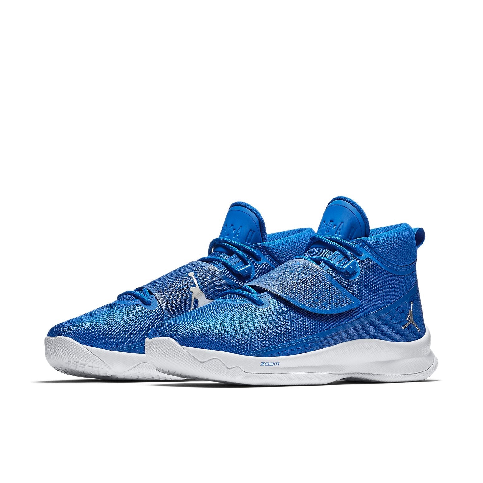 Air Jordan Super.Fly 5 PO X 'Team Royal Metallic Silver White' 914478-406