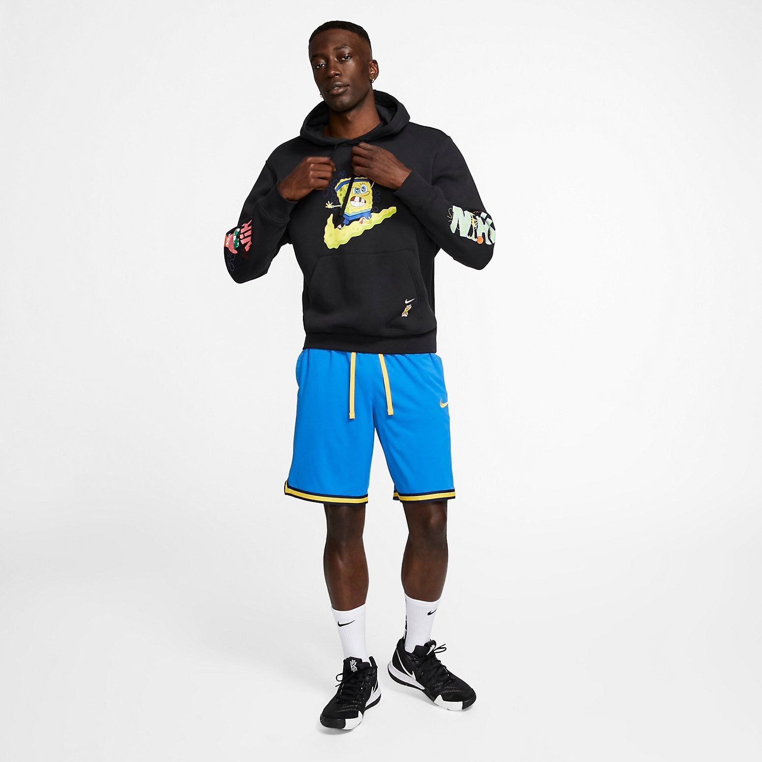 Nike Kyrie X Spongebob SquarePants Dri-Fit Hoodie 'Black' CQ7184-010