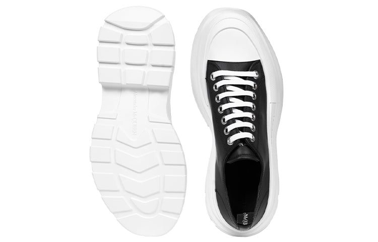 Alexander McQueen Tread Slick Lace-Up 'Black' 627225WHZ621071