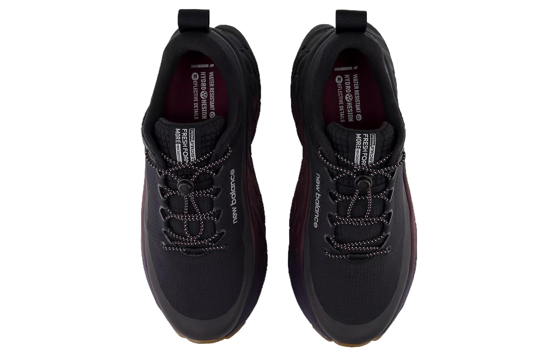 New Balance Fresh Foam X More v4 Permafrost 'Black Burgundy' MMORWBK
