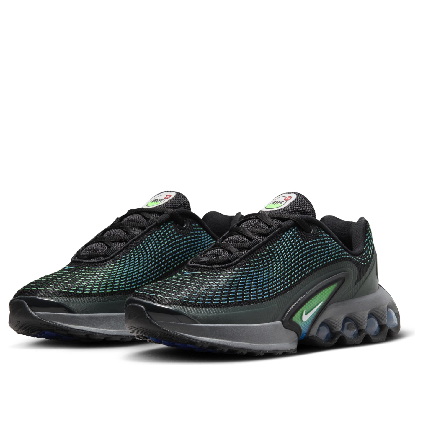 (GS) Nike Air Max Dn 'Black Hyper Cobalt Rage Green' FB8987-010