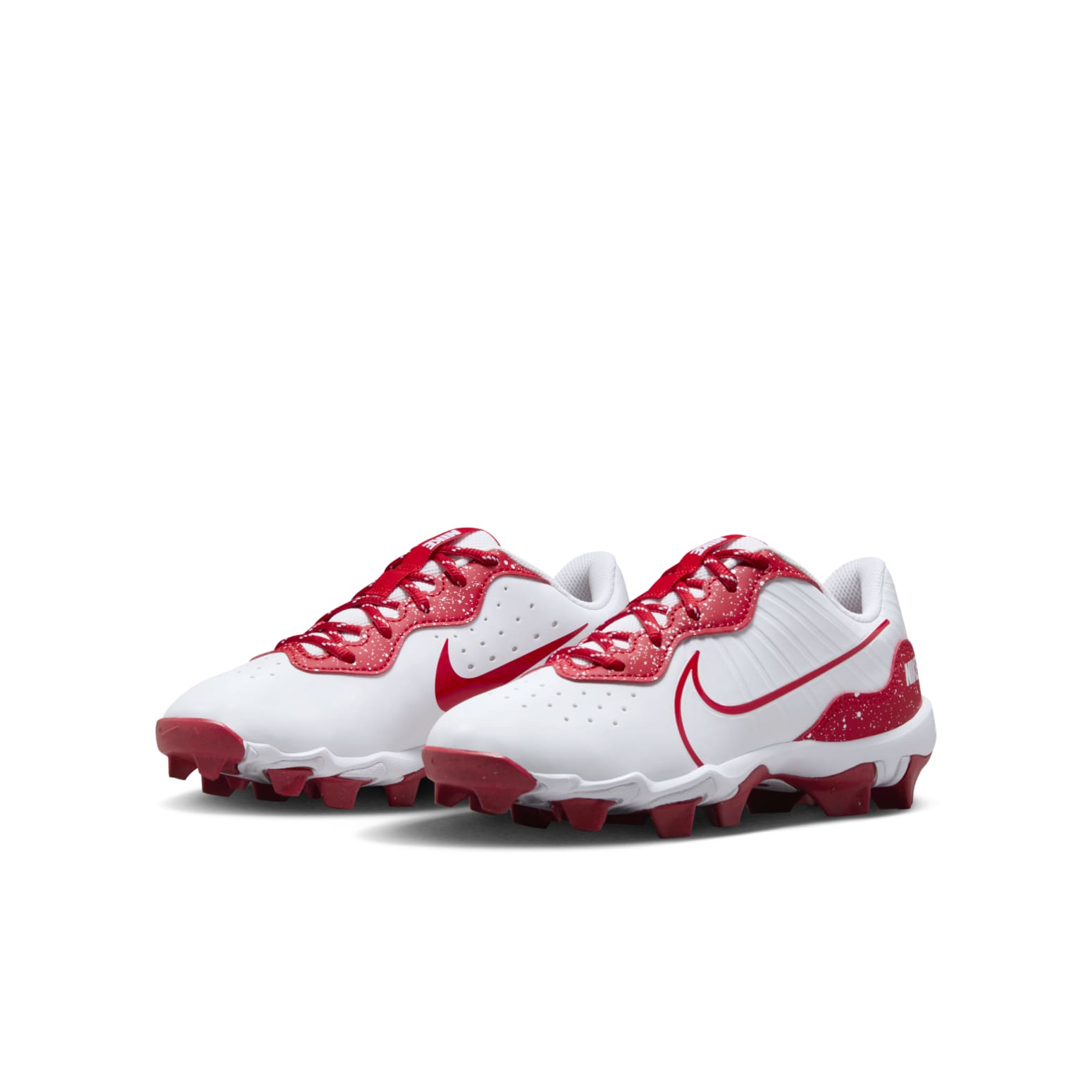 (GS) Nike Alpha Huarache 4 Keystone 'White University Red Splatter' DJ6525-107