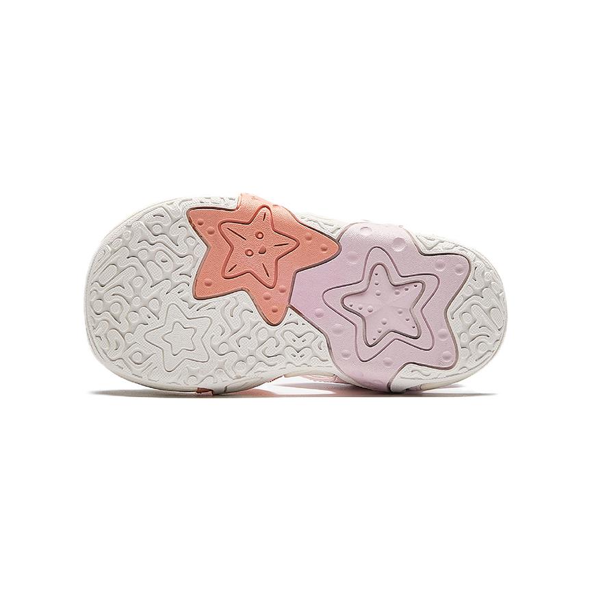 (TD) ANTA Baby Walking Sandals 'White Pink Orange' 322420071-3