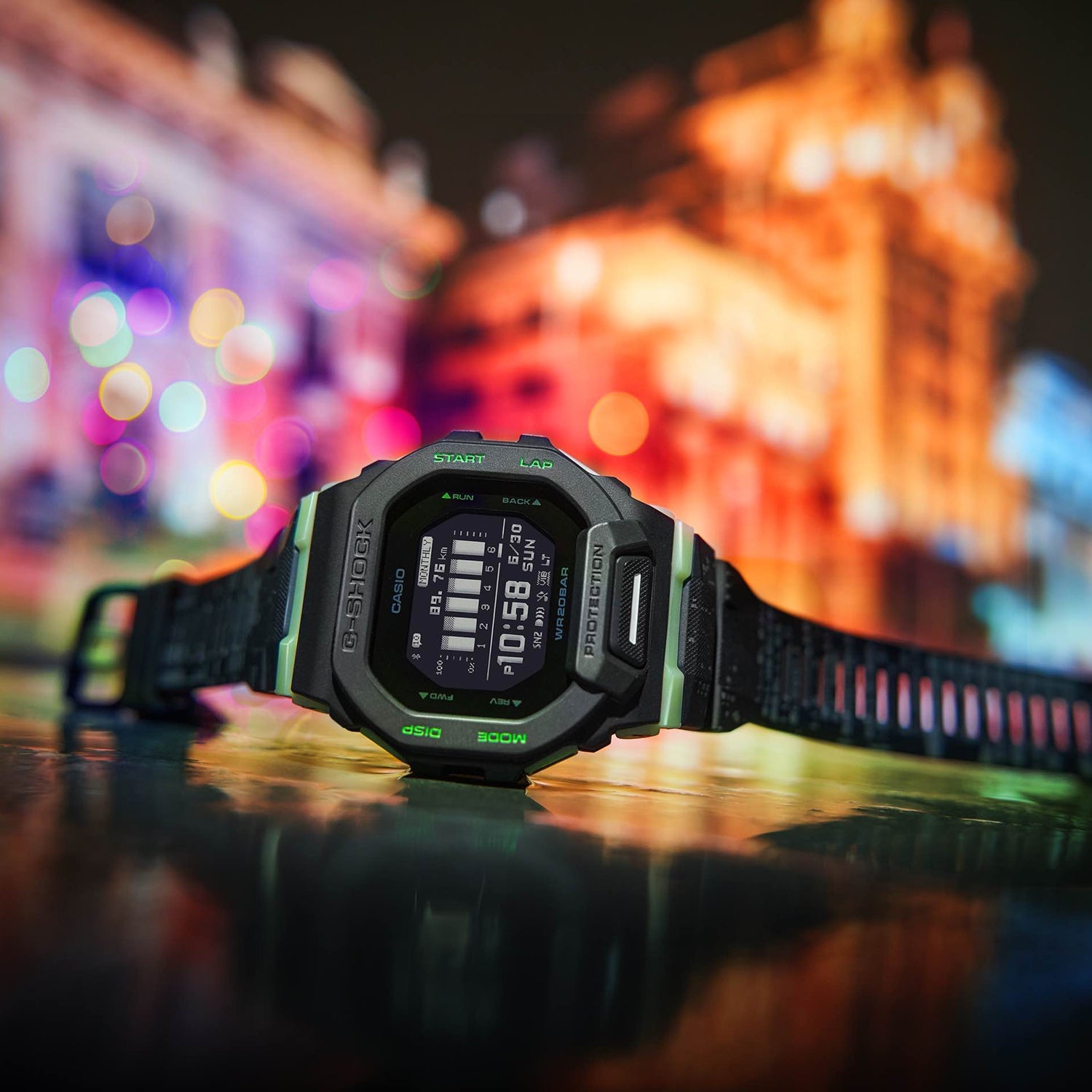 CASIO G-Shock Digital 'Black' GBD-200LM-1PRT
