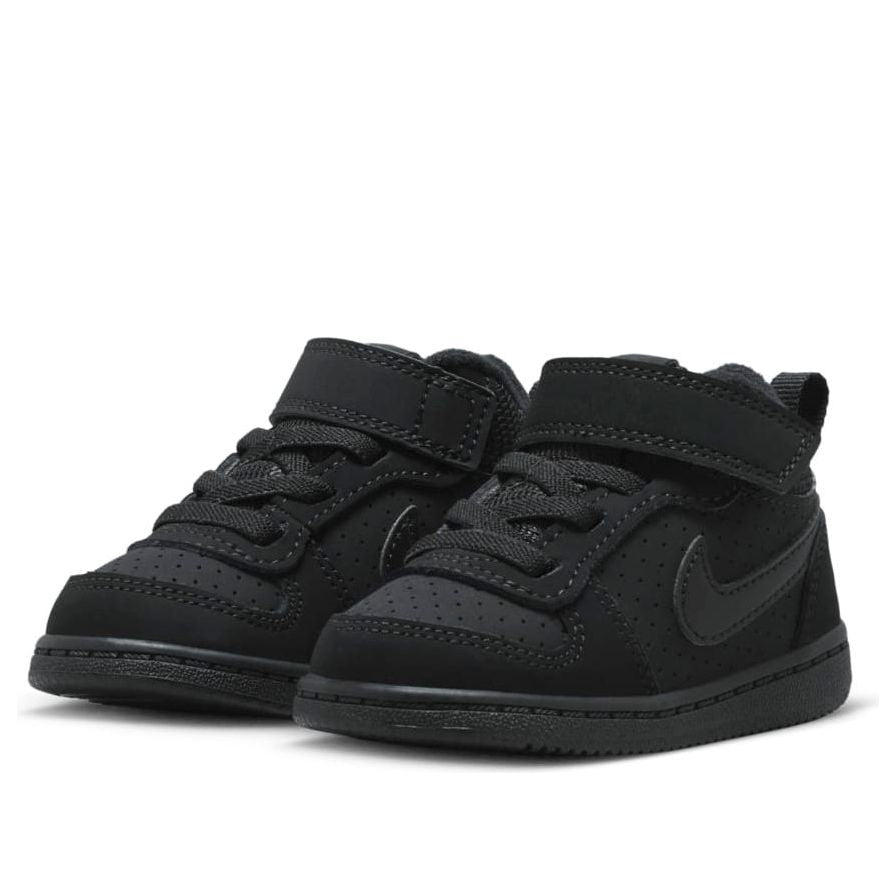 (TD) Nike Court Borough Mid 'Triple Black' 870027-001