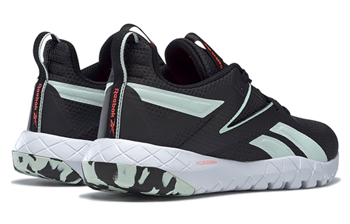 (WMNS) Reebok Mega Flexagon 'Black White Blue' FX1896