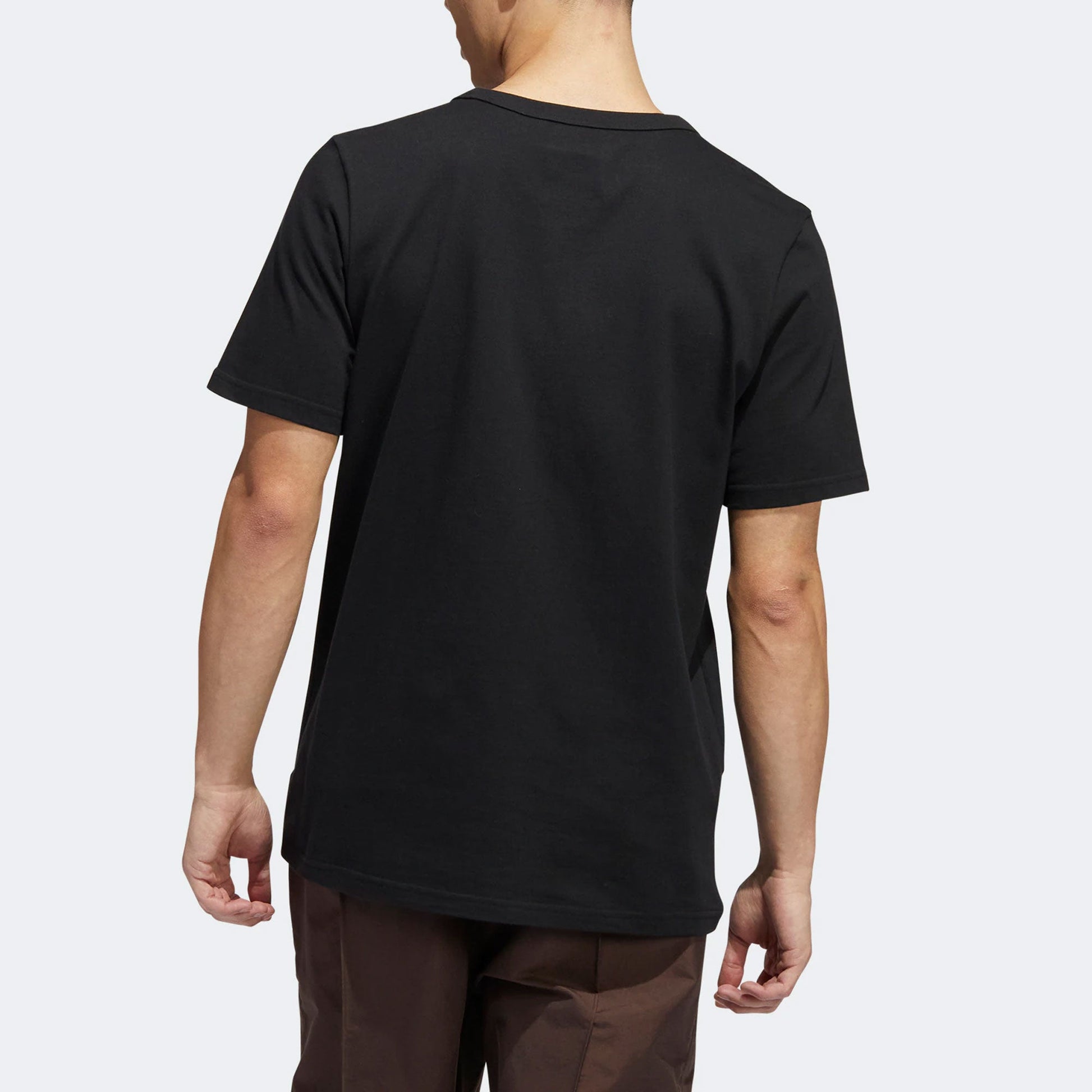 adidas Original Shmoofoil Heavyweight Pocket Tee 'Black' HM6859