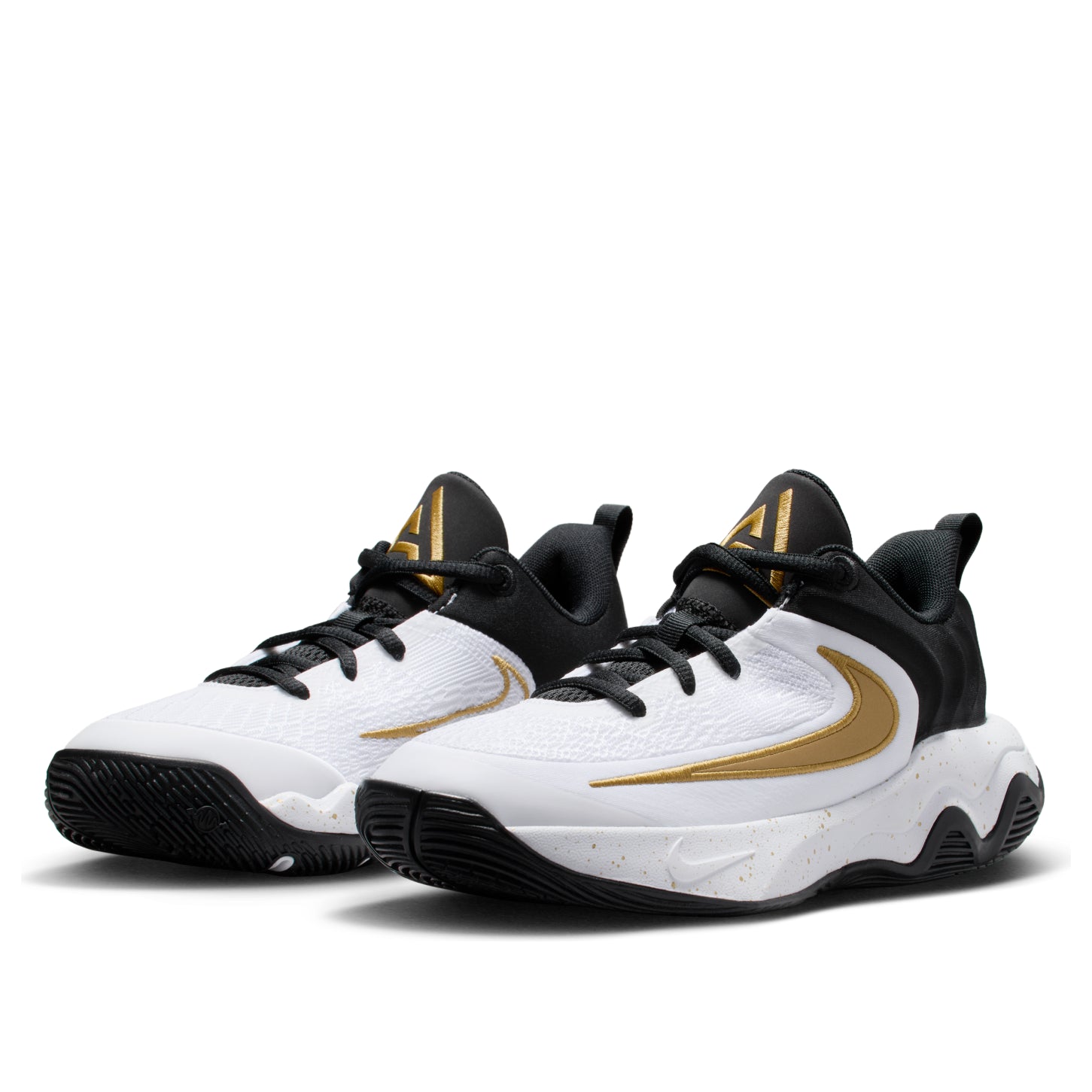 (GS) Nike Giannis Immortality 4 'Black White Gold' IH7664-003