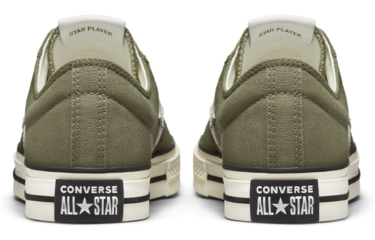 Converse Star Player 76 Retro Casual Skateboarding Shoes Unisex Green A03913C
