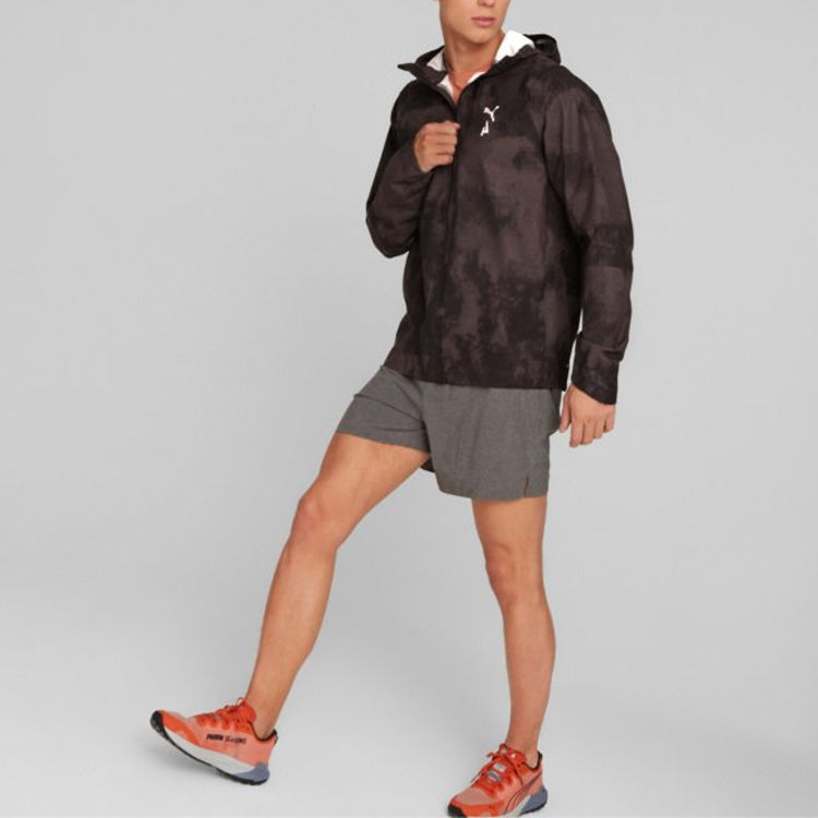 PUMA Seasons StormCELL Sympatex Packable Trail Running Jacket 'Black' 523250-51
