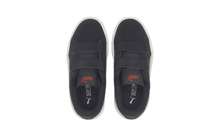 (PS) PUMA Smash V2 Buck V Ps Leisure Sneakers Black 365183-19