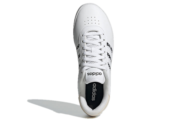 (WMNS) adidas neo Court Bold 'Logo Print - White Beige' GZ8439