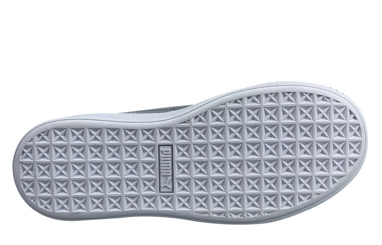 (WMNS) PUMA Basket Skate shoes 'White Silver' 367522-01