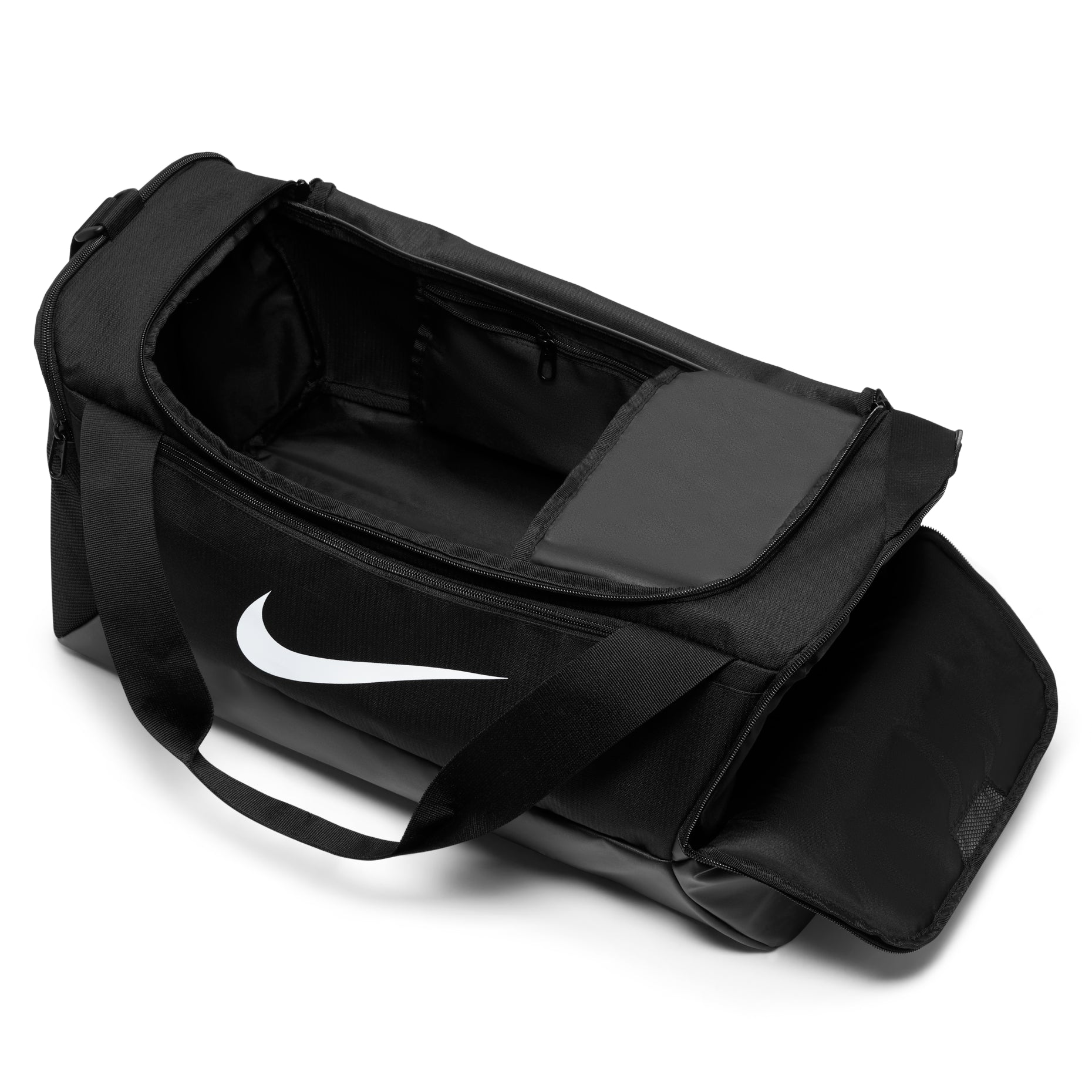 Nike Brasilia 9.5 Training Duffel Bag Small 'Black White' DM3976-010