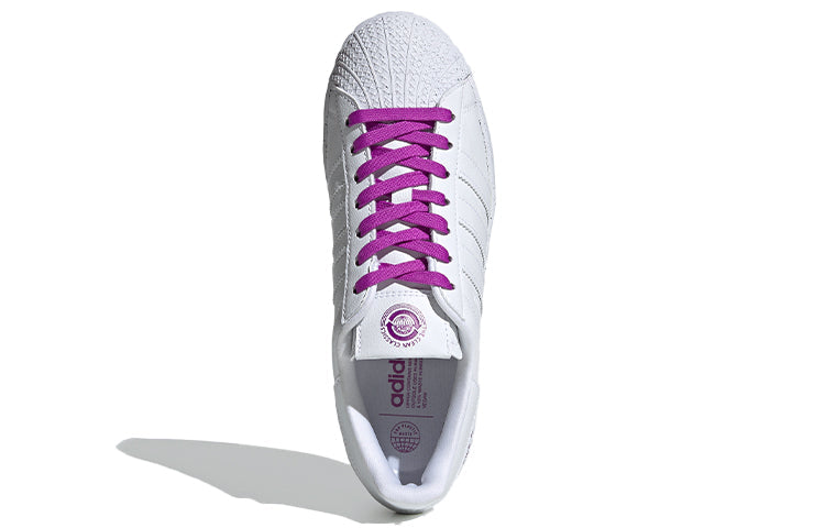 (WMNS) adidas Superstar Bold 'Clean Classics Collection - White Shock Purple' FY0129